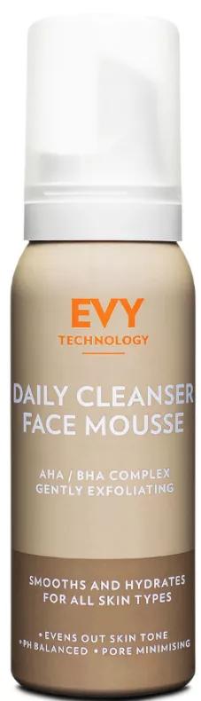 Evy Technology Mousse Nettoyante Quotidienne Visage 100 ml