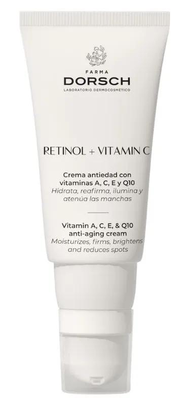 Farma Dorsch Crème Anti-Âge Rétinol + Vitamine C 50 ml