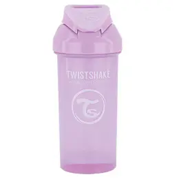 Twistshake Tasse à Paille Violet Pastel +6m 360ml