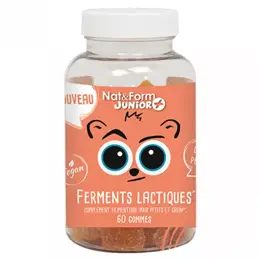 Nat & Form Junior Ferments Lactiques 60 gommes