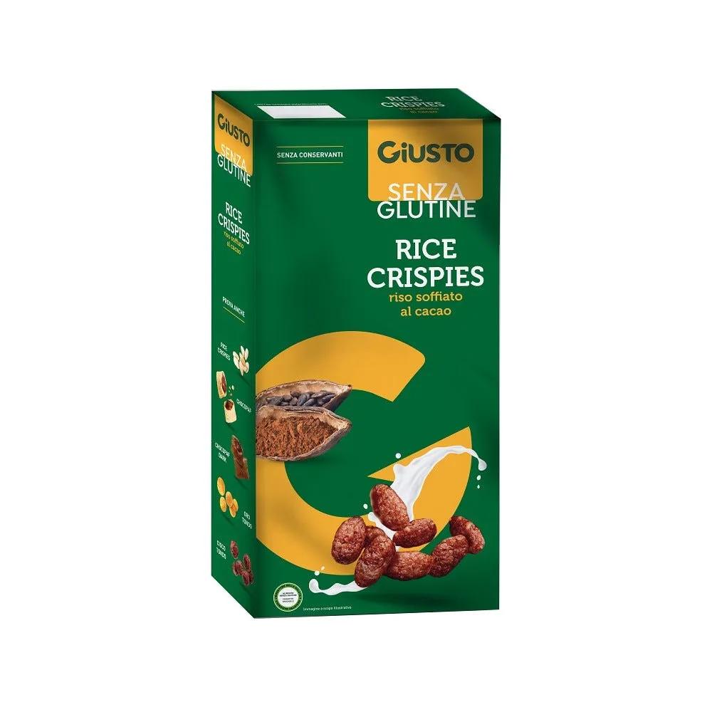 Giusto Senza Glutine Rice Crispies al Cacao Riso Soffiato 250 g