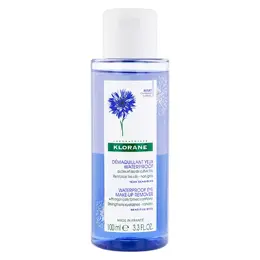 Klorane Bleuet Démaquillant Yeux Sensibles Waterproof 100ml