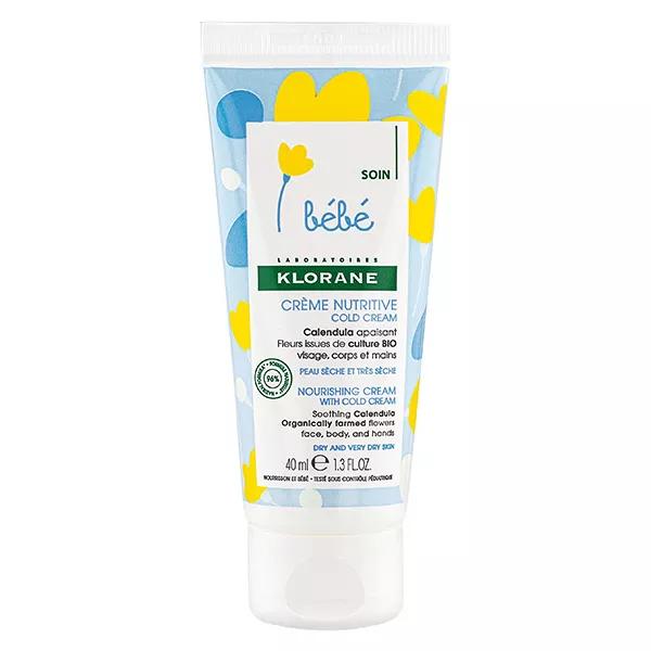 Klorane Bebé Crema Nutritiva Fría 40ml