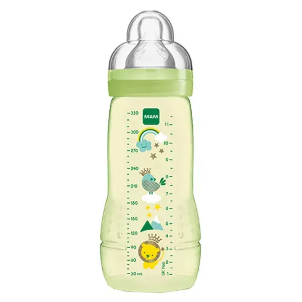 MAM Easy Active 2nd Age Bottle Yellow Flow X 330ml