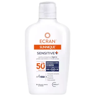 Ecran Sunnique Sensitive Protective Milk SPF50+ 200 ml