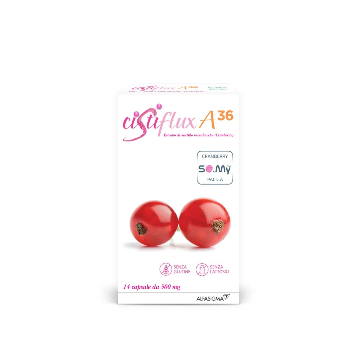 Cistiflux A36 Integratore Per Le Vie Urinarie 14 Capsule