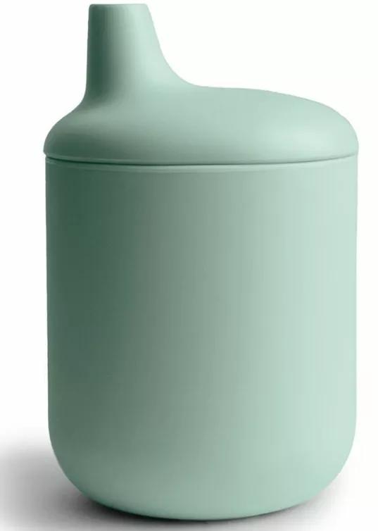 Mushie Copo de Silicone Cambridge Blue