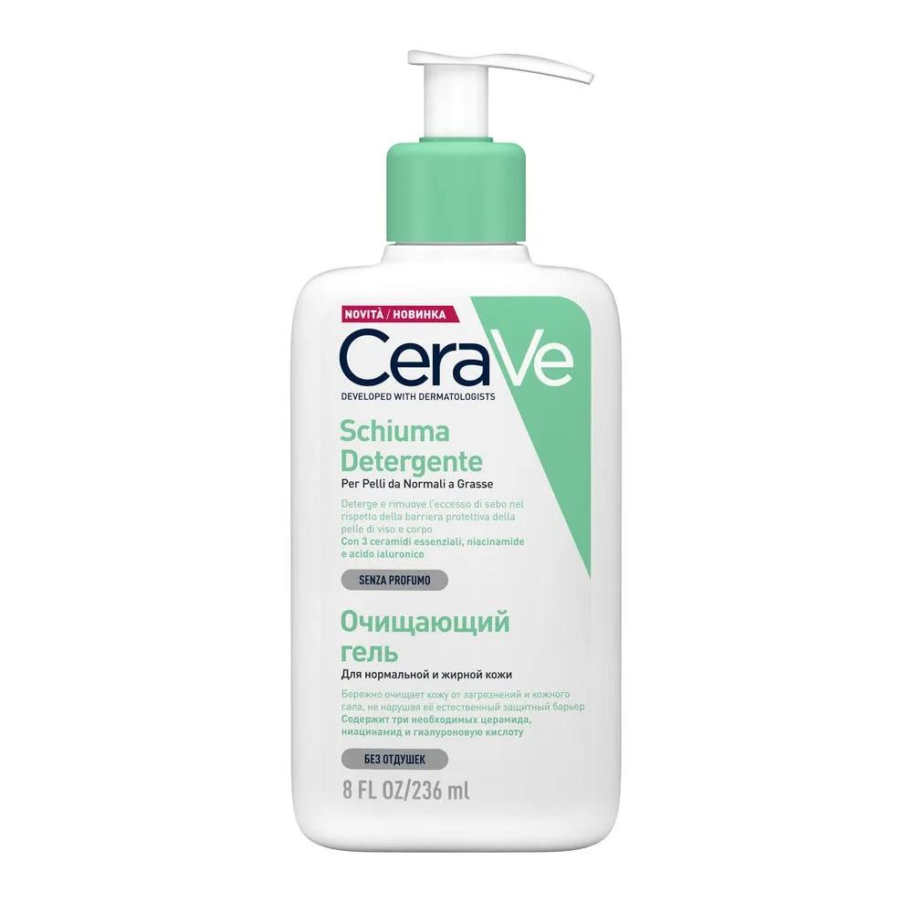 CeraVe Schiuma Detergente Viso Pelle Grassa Seboregolatrice 236 ml