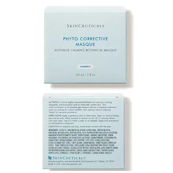 SkinCeuticals Hydratants Phyto Corrective Masque Apaisant Visage 60ml