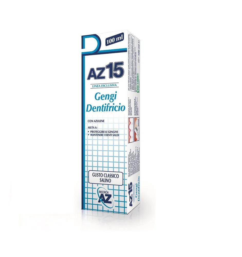 AZ 15 Gengidentifricio Dentifricio Per Gengive Arrossate 100 ml