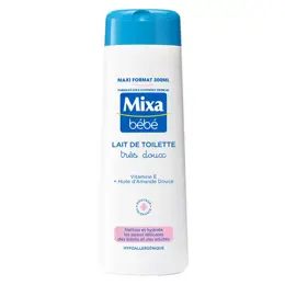 Mixa Bébé Lait de Toilette Très Doux 300ml