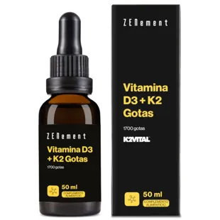 ZENement Vitamin D3+K2 Tropfen 50 ml