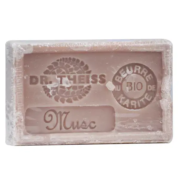 Dr. Theiss SOAP of Marseille - musk + Shea Bio-bread of 125g butter