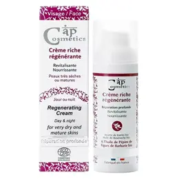 Cap Cosmetics Crème Riche Régénérante Bio 50ml