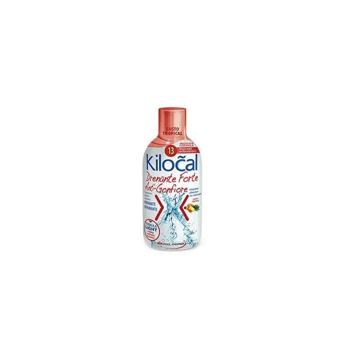 Kilocal Drenante Forte Antigonfiore Integratore Drenante e Depurativo 500 ml