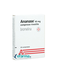 Ananase 40 mg Bromelina Artrite 20 Compresse Rivestite