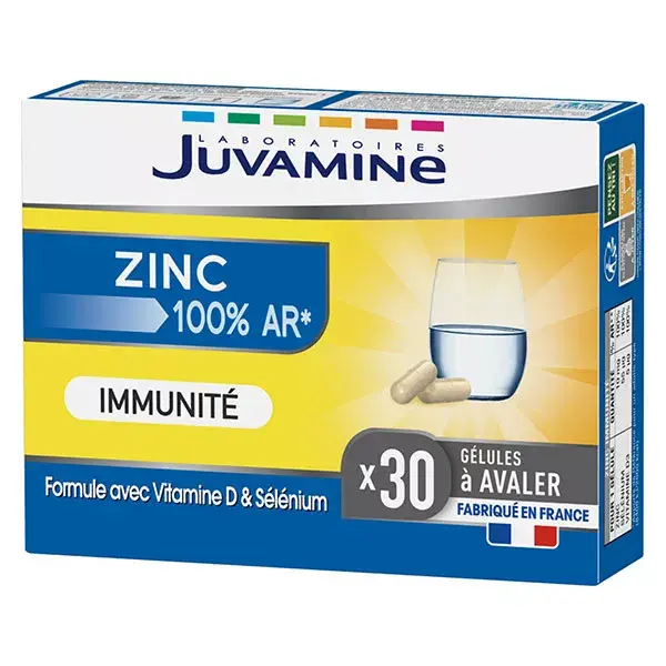 Juvamine Zinc 30 capsules