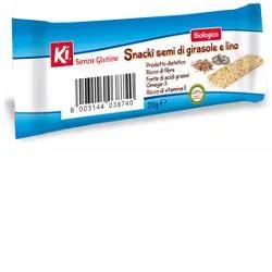 Ki Snackì Semi di Girasole e Lino Barretta Senza Glutine 20 g