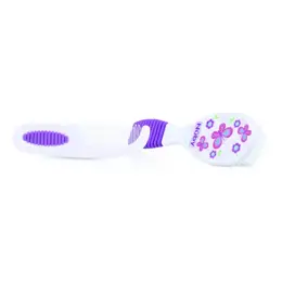 Nuby Set Brosse et Peigne Violet