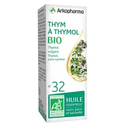 Arko Essentiel Huile Essentielle Bio Thym à Thymol N°32 5ml