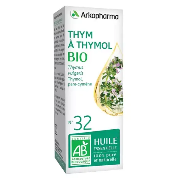 Arko Essentiel Thyme with Thymol N°32 Organic Essential Oil 5ml