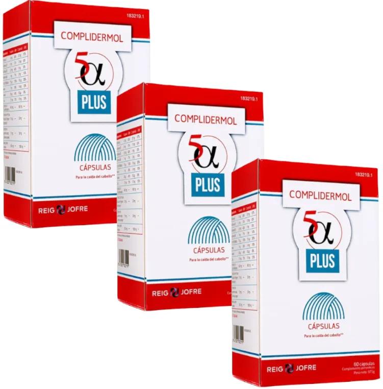Complidermol 5 Alfa Plus 3x60 Anti-Haarausfall-Kapseln