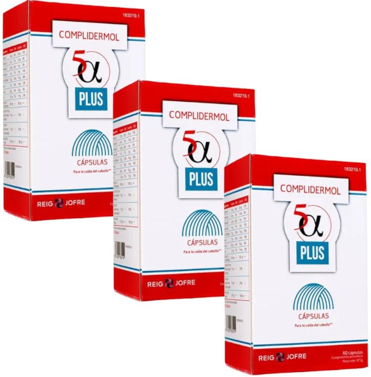 Complidermol 5 Alfa Plus 3x60 Anti-Hair Loss Capsules