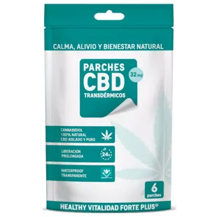 Healthy Vitality Forte Plus CBD Patches 6 units