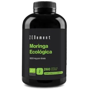 ZENement Organic Moringa 260 Vegan Capsules