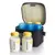 Medela Cooler Bag Compartment and Cooling Pad + 4 Bottles