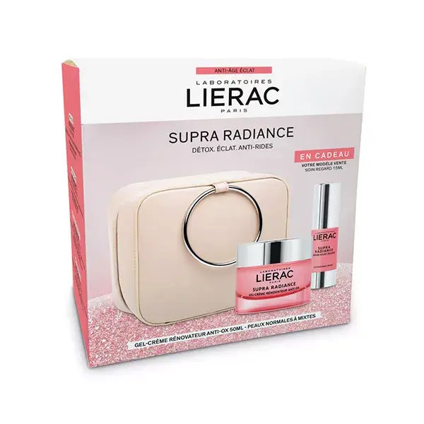 Lierac Supra Radiance Estuche Gel-Crema Pieles Normales y Mixtas 50ml + Cuidado de Ojos 15ml Oferta