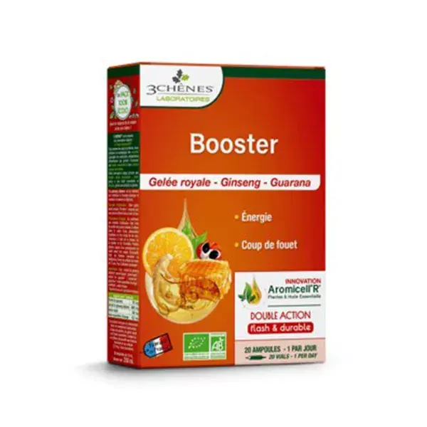  3 Chênes Ampoule Hiver Booster BIO 20 ampoules