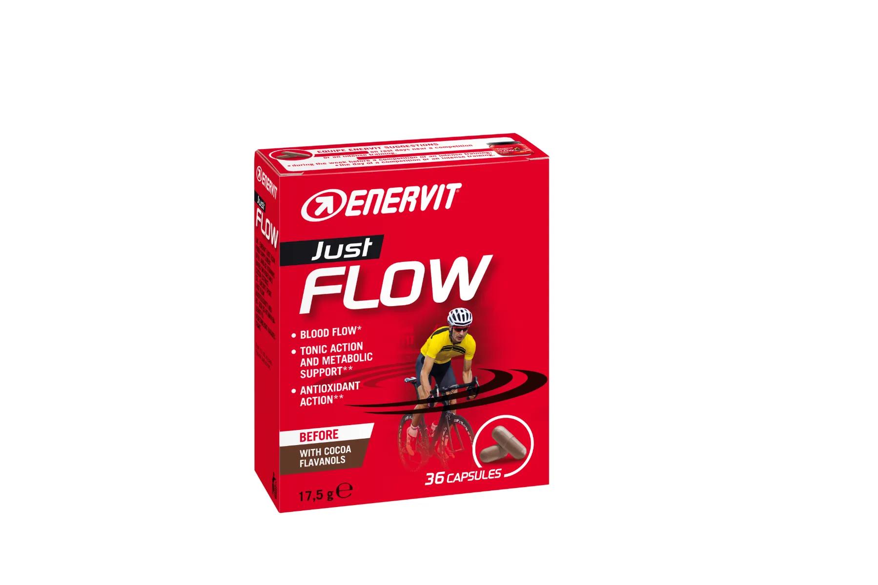 Enervit Just Flow Integratore di Vitamine B1 B2 36 Capsule