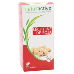 Naturactive Lécithine de Soja 60 capsules