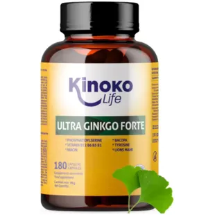Kinoko Life Ultra Ginkgo Forte 180 Capsules