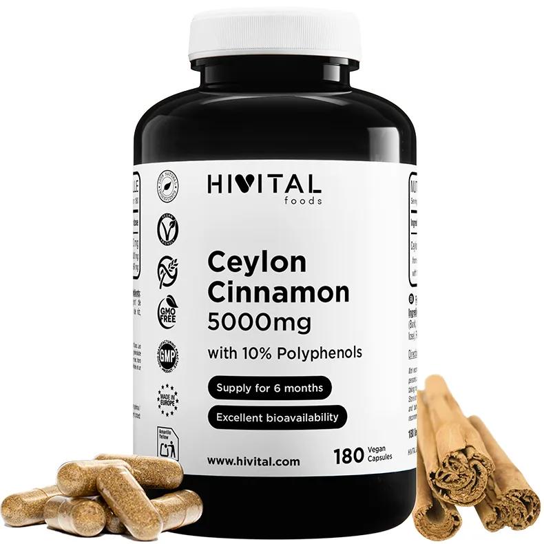 Hivital Kaneel 5000mg 180 Veganistische Capsules