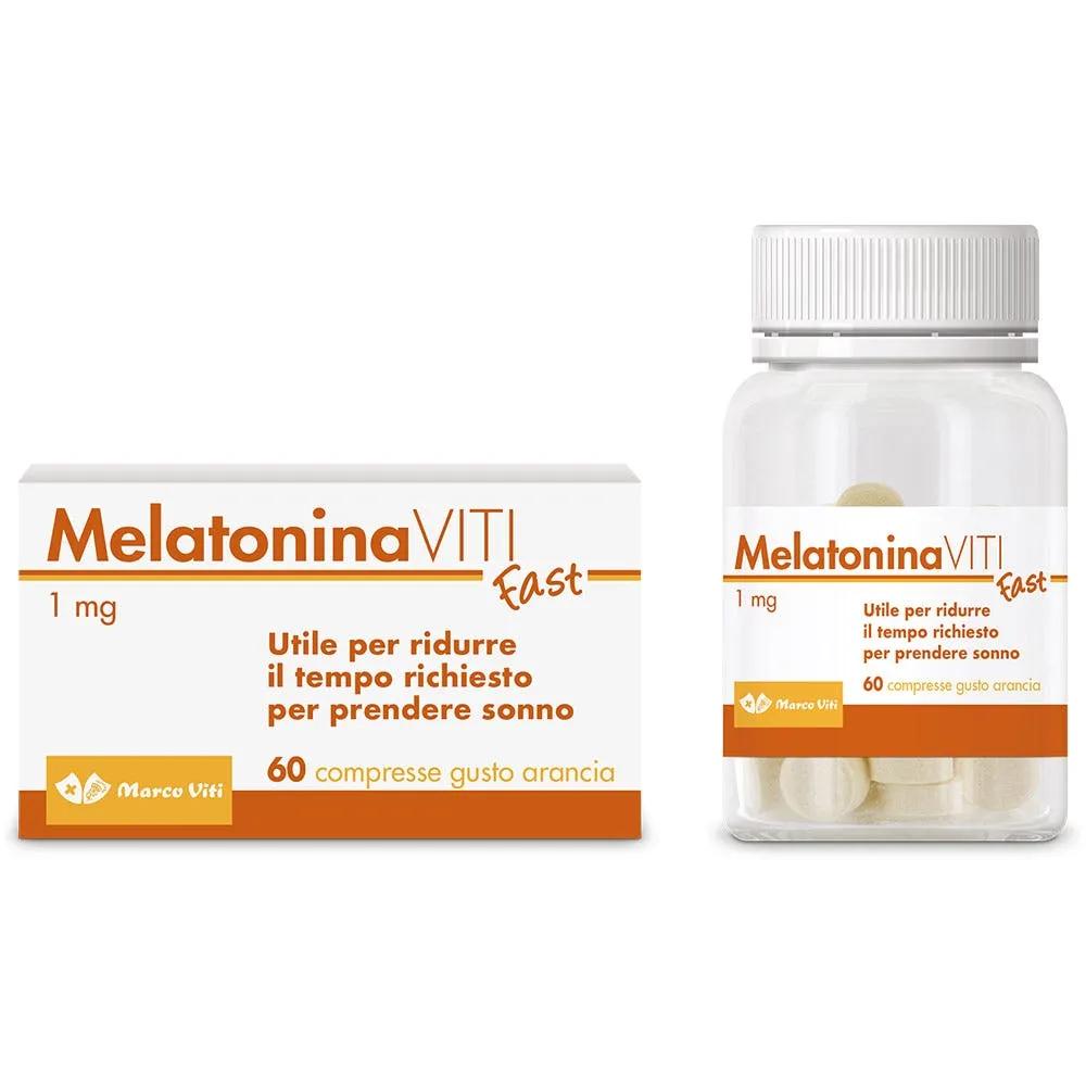 Melatonina Viti Fast 1 mg Integratore Per il Sonno 60 Compresse