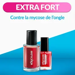 Excilor Mycose de l'Ongle Forte Color Rouge Corail