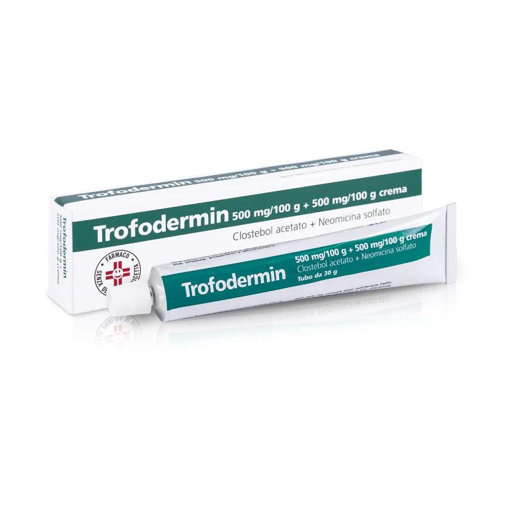 Trofodermin Crema Dermatologica 0,5g +0,5g Cicatrizzante 30 g