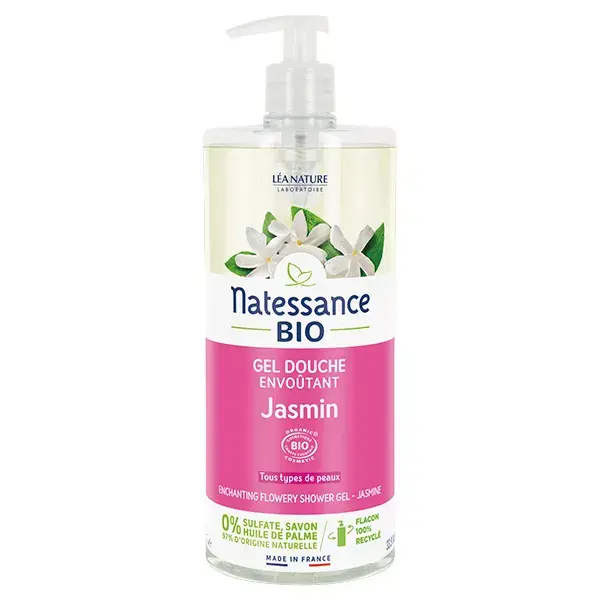 Natessance Floral Jasmine Shower Gel 1L