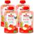 Holle Smoothie RED BEE Apple and Strawberry +8m 4x100g