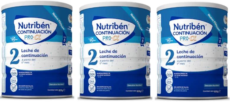 Nutribén ProAlfa 2 Lait de Suite 3x800 gr