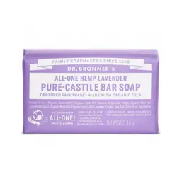 Dr Bronner's Savon Pur Végétal Lavande 140g