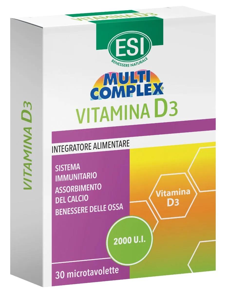 Esi Multicomplex Vitamina D3 Integratore  30 Tavolette