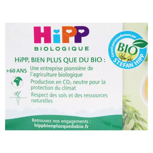 Hipp Bio Délices du Jardin Pot Jardinière de Légumes +6m Lot de 2 x 190g