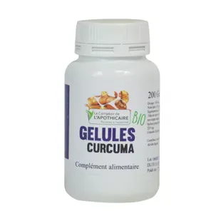 Le Comptoir de l'Apothicaire Curcuma Bio 200 Capsule