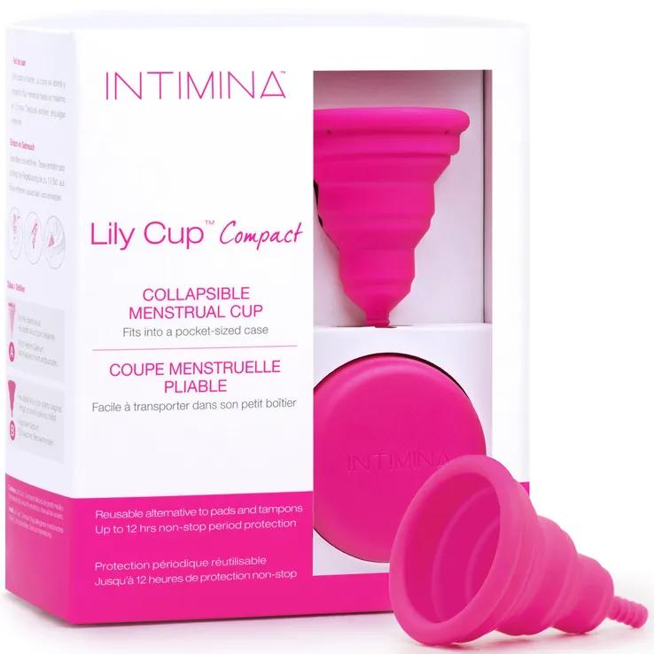 Intimine paire Lily coupe coupe menstruelle réutilisable taille compacte B