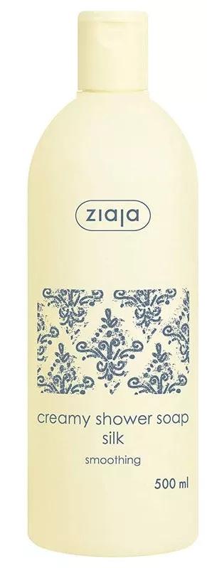 Ziaja Gel de bain crémeux aux protéines de soie 500 ml