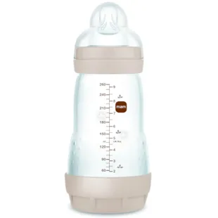 MAM Easy Start Anti-Colic Fles Medium Flow Neutraal Mat 2-4m 260 ml