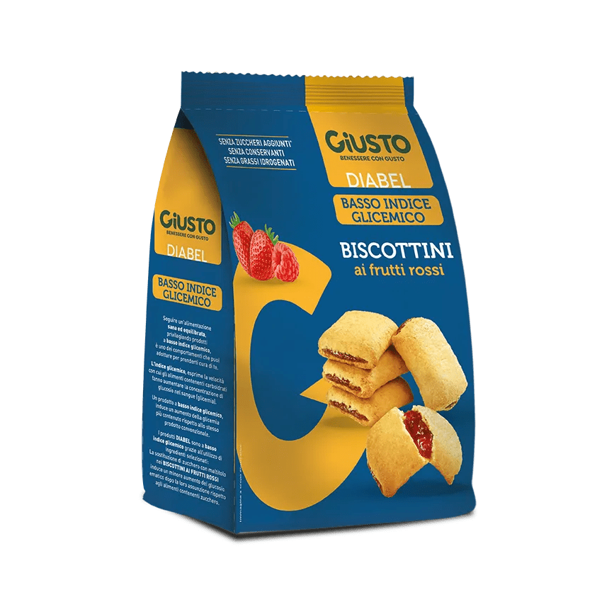 Giusto Biscottini Ai Frutti Rossi Big 250G